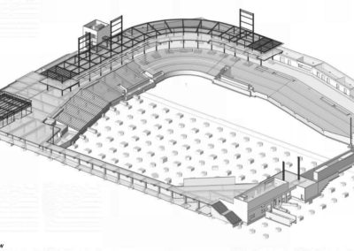 Lowertown Ballpark – St.Paul Saints – 400 TONS